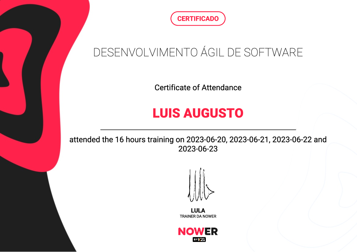 Certificado K21